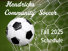 Fall 2025 Schedule